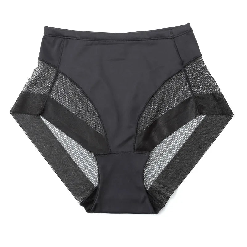 Sexy Women's Panties Mid Waist Seamless Underwear Highly Elastic